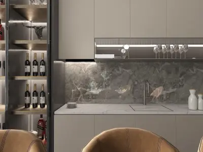 dining room 3D model