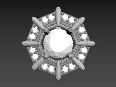 190813 SE Steering wheel  3D print model