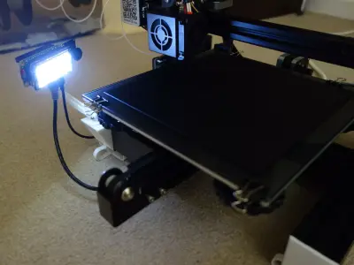 RP0W OctoPrint All-in-One Mount for Creality Ender 3 3D print model