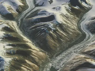 Mount Everest Low-poly 3D model