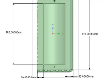 Ring Doorbell 90-degree Wedge  3D print model