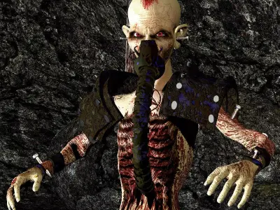 Oldman Doomed 3D model