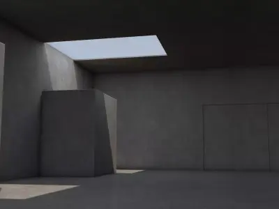 Empty Warehouse 3D model