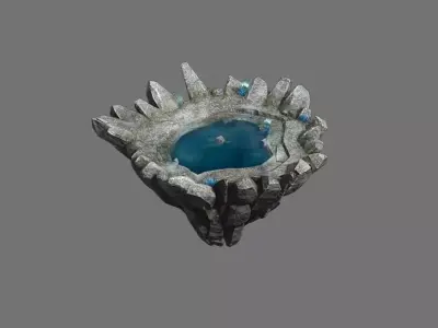 Qingyun Mountain - Mountain -06 3D model