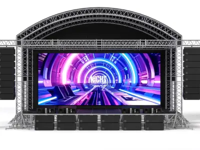 Concert Stage 03 3D model