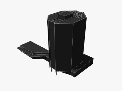 133 Mary Street Low-poly 3D model