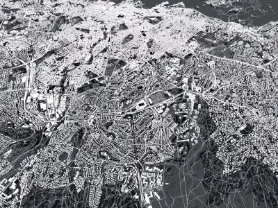 Cityscape  Oslo Norway 3D model