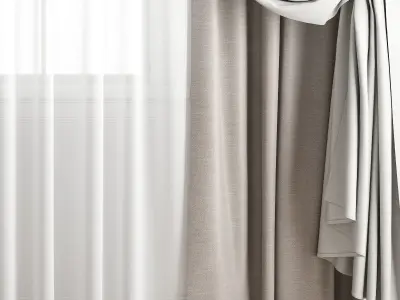 curtain 480 3D model