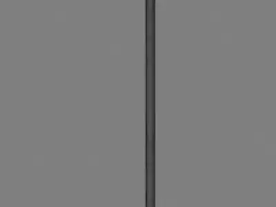 light-small-double-pedestrian street lamp 3D model