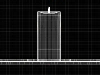 Simple Candle 3D model purchase