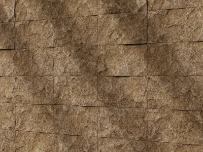 Split Face Travertine 07 - Seamless Texture