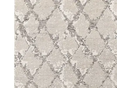 HAMZEH HAND-KNOTTED RUG 3D model