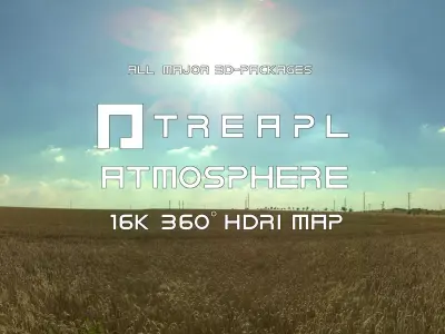 B19- HDRI SKIES TREAPL ATMOSPHERE - 360 SKIES Texture