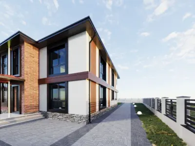 Exterior Building 3D model get
