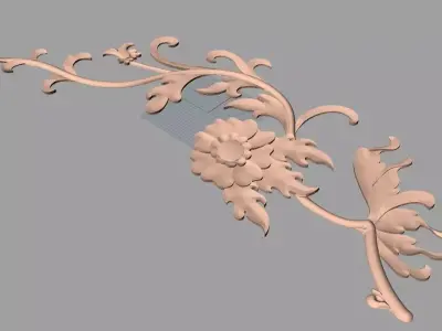 CNC 3D relief models STL format file used for artcam aspire E394 3D model