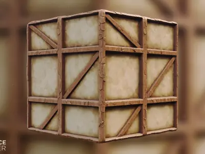 Stylized Medieval Wall PBR Texture