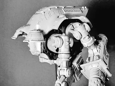 4 arms Dominus Knight conversion part 3D print model