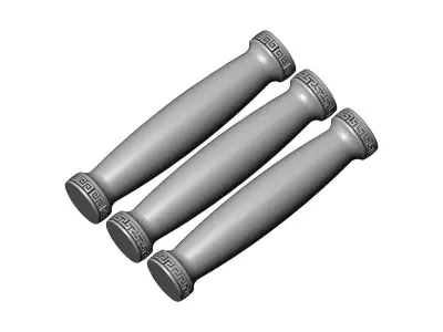 Rounded greek key model making miniature pillar columns 3D print model