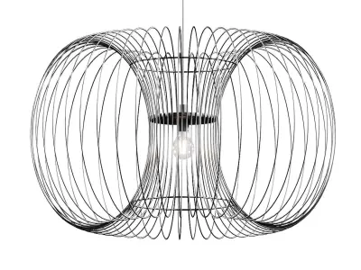 Normann Copenhagen Coil Pendant Lamps 3D model