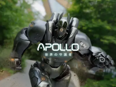 Low Poly  Robot - Apollo Low-poly 3D model