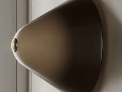 Calici Low Murano Glass Wall Lamp by Salviati 3D model