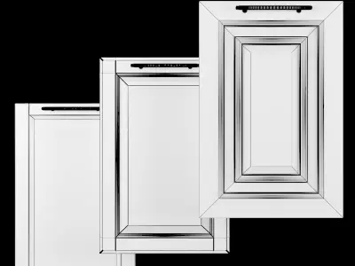 Cabinet Doors Set 3D model