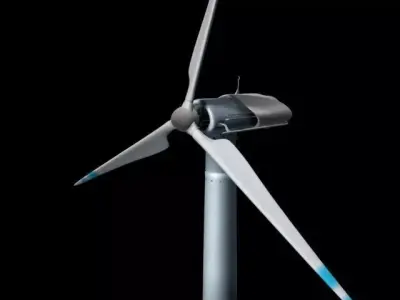 Electric Windmill 3D model