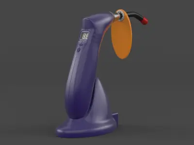 Led Curing Light Lamp 3D model