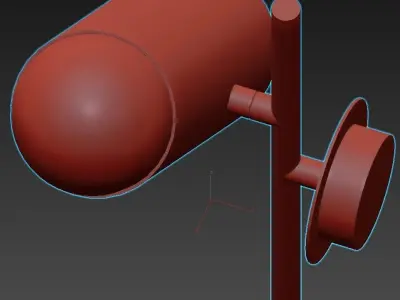 HYBRID wall sconces 3D model
