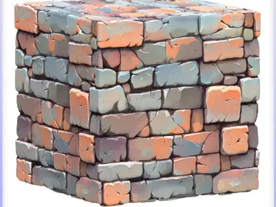 Stylized Wall Seamless Texture Texture 67