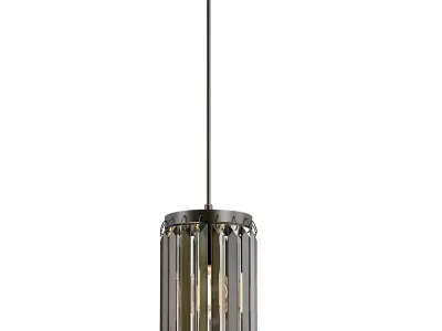 vitaluce-v5155-1-3-1pl pendant light with metal frame and gla... 3D model