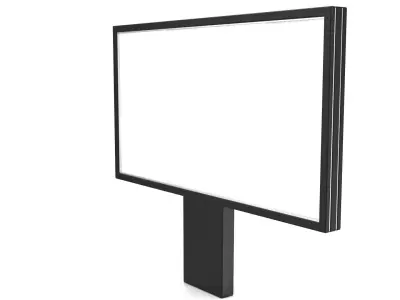 Billboard 18 3D model