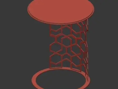 Longhi MARTIN SIDE TABLE BY GIUSEPPE IASPARRA  3D model