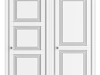 Interior doors 005 3D model