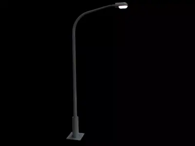 Street Light - Gest Low-poly 3D model