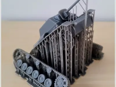 Su-76i 76mm SPG - Soviet army WW2 Second World East front Ostfro 3D print model