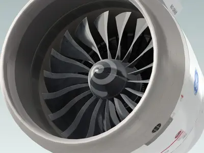  GEnx-1B Jet Engine 