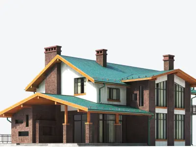 Residential House 37 3D model