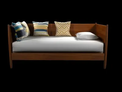 West elm Mid-Century Daybed - Acorn 3D model