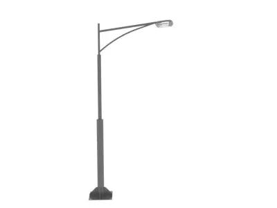 Street light 3D model 16