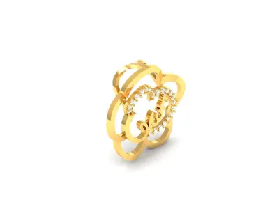 Women Pendant 3DM STL OBJ FBX Render Details 3D print model