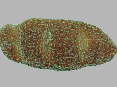 - Breakfast Set - cell Low-poly 3D model