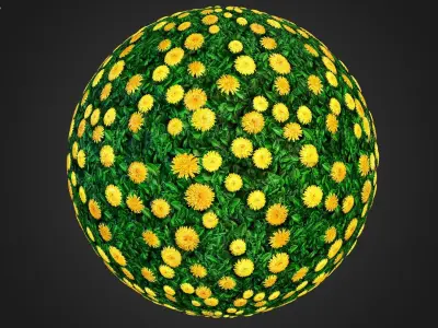 Stylized Nature Vol 113 - Hand Painted Textures Texture