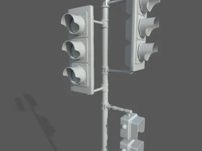 traffic light  3D model