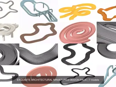 EXQUISITE ARCHITECTURAL MINIATURES DESIGN PACK