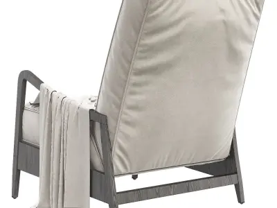 Chance Recliner in Various Colors Low-poly 3D model