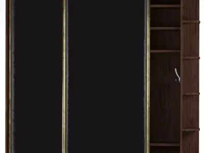 Closet Low-poly 3D model