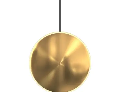CHRONA DISH 10V BRASS 3D model