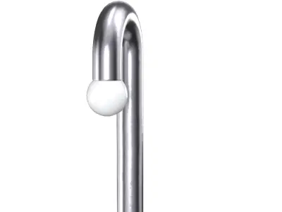 Potence Simple Poli PBR 3D model