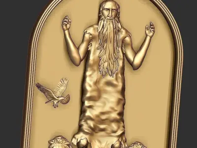 saint Paul- PAVLY Copper ICON 3D print model